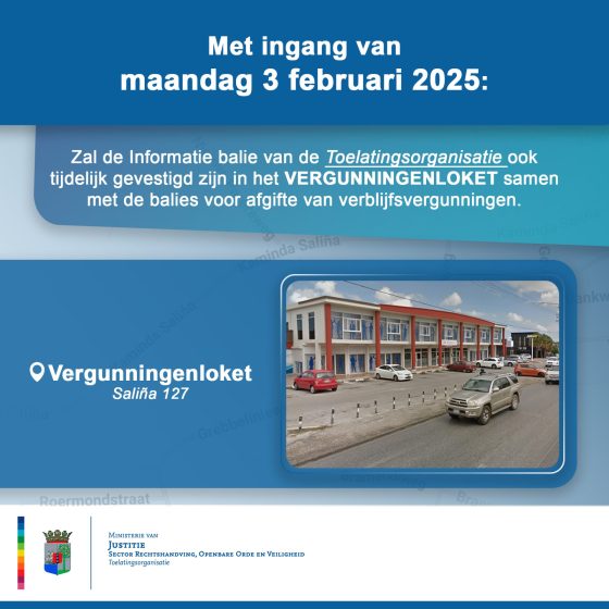 Wijziging in het dienstverlening van de Toelatingsorganisatie